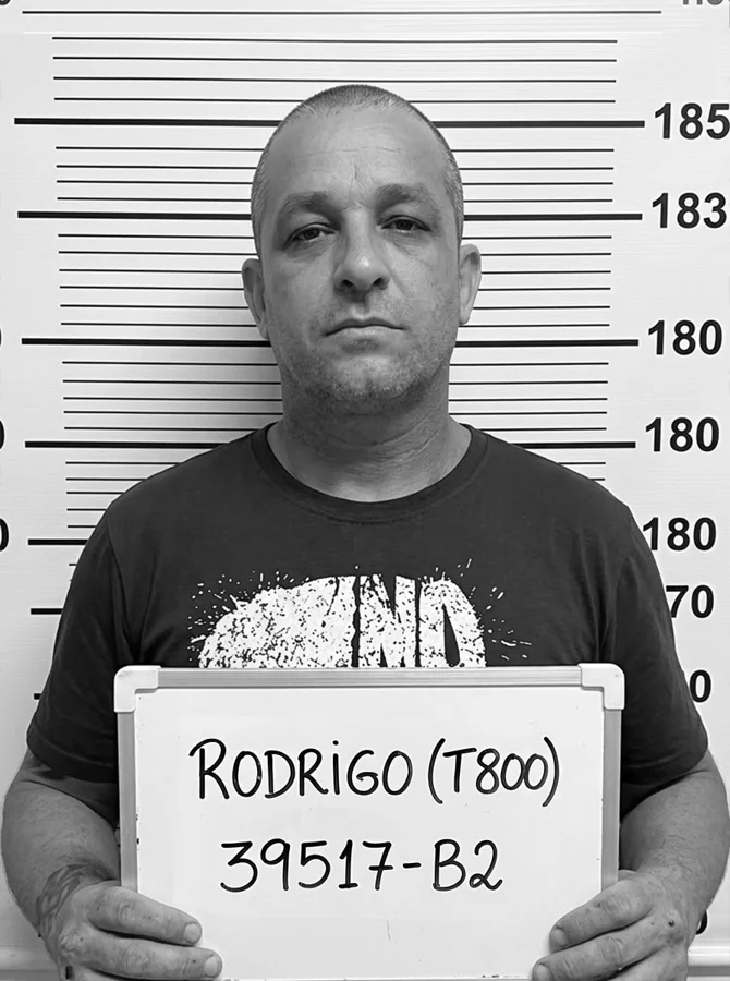 Rodrigo - baixista da banda Pacman